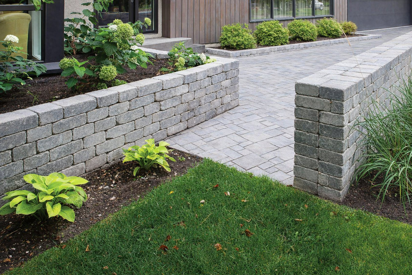 Concrete retaining walls in San Rafael, CA