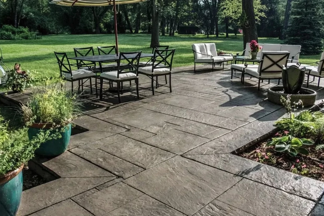 Stamped concrete services in San Rafael, CA